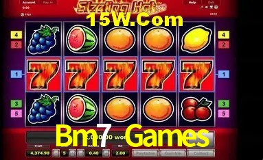 Bônus de Boas-vindas Bm7 Games
